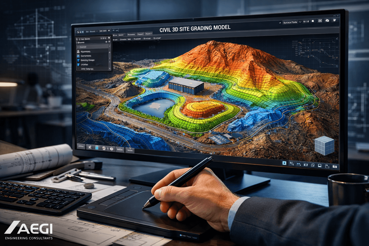 Maximizing Efficiency in Site Grading with Civil 3D Modeling: Benefits Of Using 3D Models!