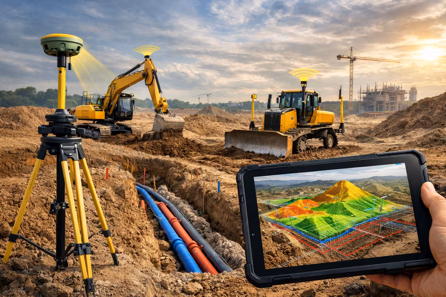 3D Machine Control Modeling Services Alberta - AEGI